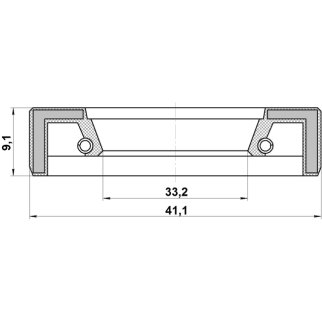 Сальник ступицы FEBEST 95FAY-35410609X фото 2