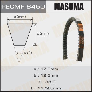 Ремень клиновый 17x1172 мм MASUMA 8450 фото