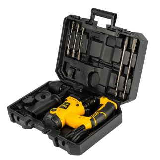 DENZEL 26610 Перфоратор электрический RHV-1100-26, SDS-plus, 1100Вт, 4Дж, 3 реж. фото 6
