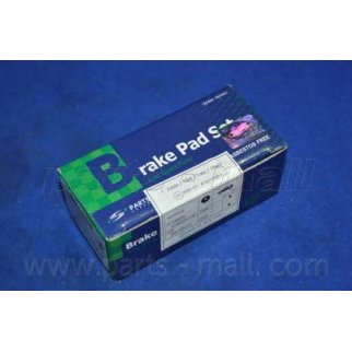 Колодки тормозные задние дисковые к-кт PARTS-MALL PKA-E09 фото