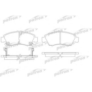 Колодки тормозные PATRON PBP777 фото