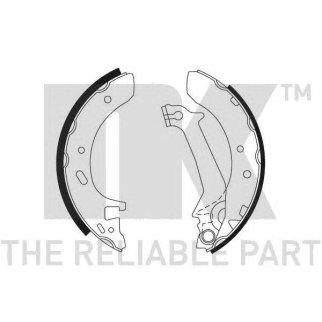 Колодки тормозные NK 2725574 фото