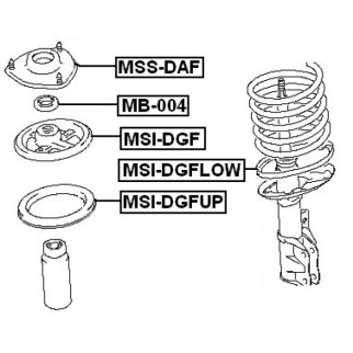 Подшипник опоры переднего амортизатора FEBEST MB-004 фото 2 Подшипник опоры переднего амортизатора FEBEST MB-004 фото 2