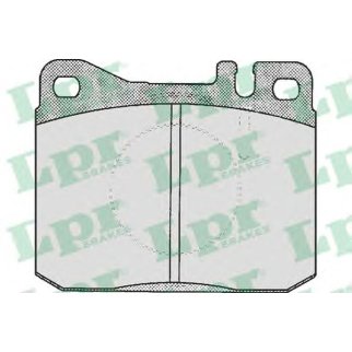 Колодки тормозные передние к-кт Lpr 05P211 фото