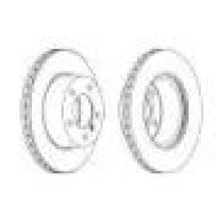 Диск торм.пер. (284x22) 5 отв. фото