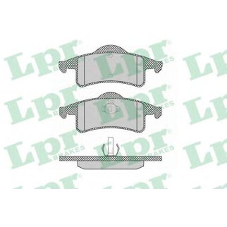 Колодки тормозные задние дисковые к-кт Lpr 05P1354 фото