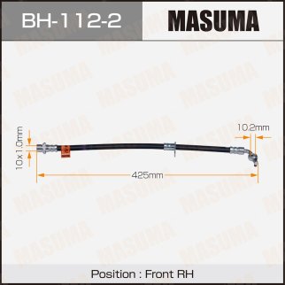 Шланг тормозной Masuma BH-112-2 фото
