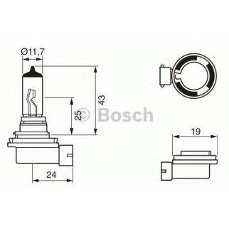 Лампа галогенная BOSCH 1 987 302 084 фото