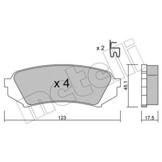 Колодки тормозные фото