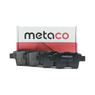 Колодки тормозные задние дисковые к-кт metaco 3010-152 фото