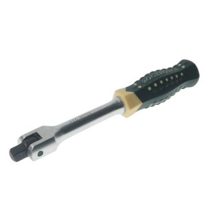 Вороток RF-8013200 шарнирный с противоскользящей пластиковой рукояткойм 200мм, 3/8&quot; ROCKFORCE фото