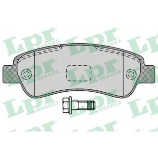 Колодки тормозные задние к-кт Lpr 05P1289 фото