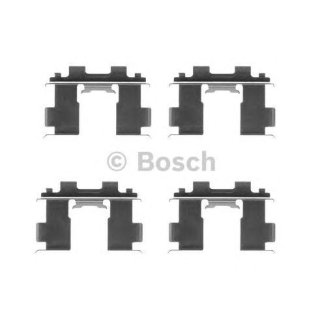 Комплект NISSAN Almera (95-) монтажный колодок тормозных передних BOSCH фото