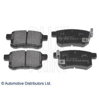 Колодки тормозные задние к-кт Blue Print ADH24281 фото