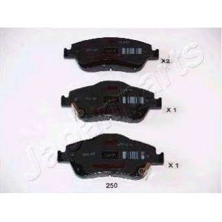 Колодки тормозные Japanparts PA-250AF фото