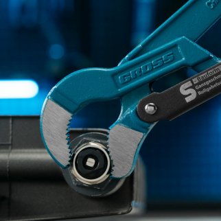 GROSS 15611 Ключ трубный рычажный, №1, 1", цельнокованый, CrV, тип - "S фото 1