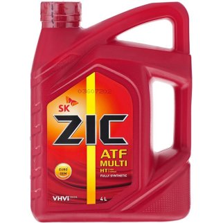 Масло трансмиссионное ZIC ATF Multi HT синт. 4л фото