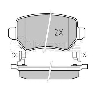 Колодки зад.OPEL ASTRA G, MERIVA, ZAFIRA 1.2-2.2L 98=> LUCAS фото