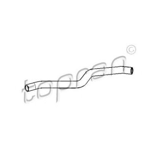 Патрубок отопителя topran 108315586 фото