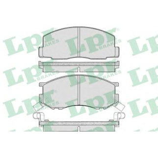 Колодки тормозные TOYOTA LITEACE 85-95/PREVIA 2.4 90-00 передние фото