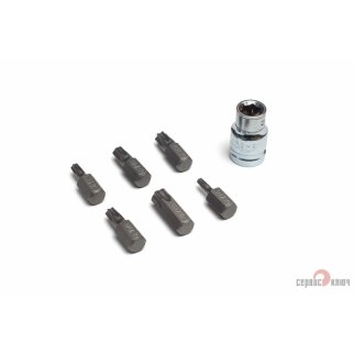 Набор бит TORX Т25-55 7пр.СЕРВИС КЛЮЧ фото