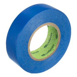 Изолента ПВХ, 19 мм х 20 м, синяя// Сибртех фото