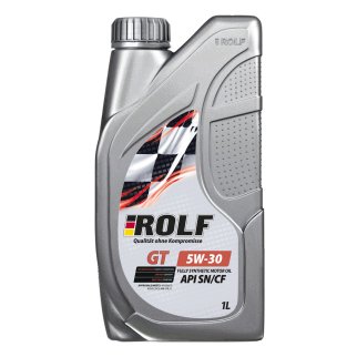 Масло моторное ROLF GT 5W30 SN/CF синт. 1л фото