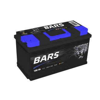 Аккумуляторная батарея BARS 6СТ100 прям. 353х175х190 Казахстан фото