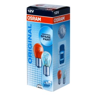 Лампа 12V PY21W 21W BAU15s OSRAM ULTRA LIFE картон 7507ULT фото