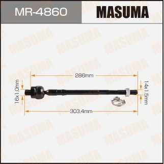 Тяга рулевая Masuma MR-4860 фото