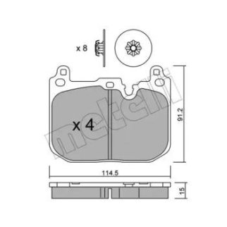 Колодки тормозные фото