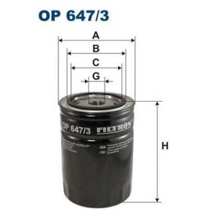 Фильтр масляный FILTRON OP 6473 фото