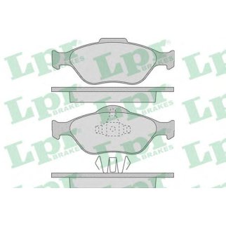 Колодки тормозные передние к-кт Lpr 05P949 фото