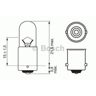 Лампа BOSCH 1 987 302 207 фото