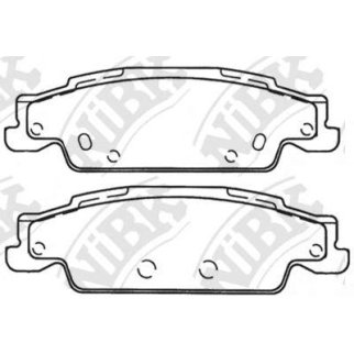 Колодки тормозные CADILLAC CTS 02-11/STS 05-11 задние фото