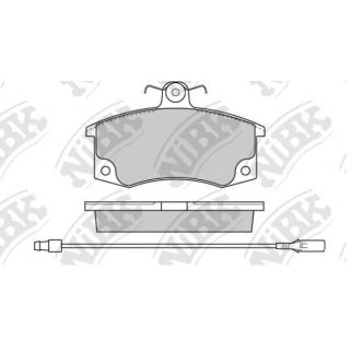 PN0223W-NIBK_колодки дисковые передние! LADA 2108-2112 1.1-1.5 &16V 86> фото