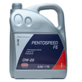 Масло моторное PENTOLUB PENTOSPEED FE 0W20 5л. фото