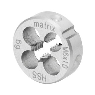 Плашка М6 х 1,0 мм, Р6М5 MATRIX фото