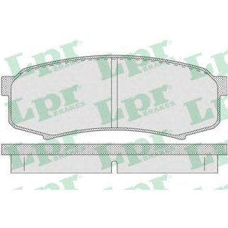 Колодки тормозные задние к-кт Lpr 05P749 фото