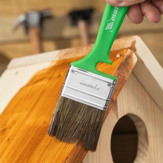 Набор кистей «Работы по дереву» 25 мм, 35 мм, 50 мм Color Line пластик MATRIX 83379 фото 8
