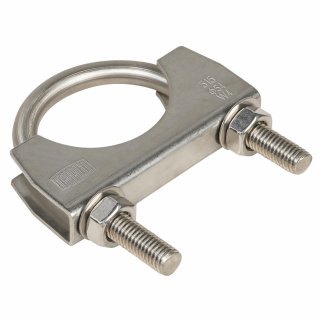 Хомут глушителя U-образный D=54 мм (стремянка) (нерж. сталь 304 SS) TRIALLI UC 54 SS фото