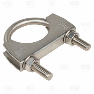 Хомут глушителя U-образный D=54 мм (стремянка) (нерж. сталь 304 SS) TRIALLI UC 54 SS фото