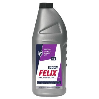 Тосол FELIX 1кг, готовый синий, -65 С фото