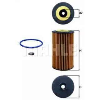 Фильтр масляный KNECHT _OX1058D фото