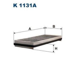 Фильтр салона RENAULT ESPACE 2002=> с актив.углем фото