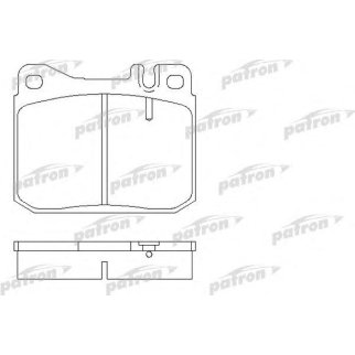 Колодки тормозные PATRON _PBP129 фото
