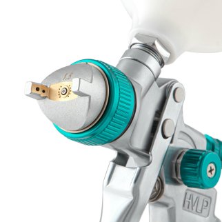 Краскопульт AG 801 HVLP гравитационный (сопло 1,5 и 1,8мм) Stels фото 5