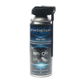 Смазка проникающая SYNTHETIUM многофункциональная (аэрозоль) 520мл фото
