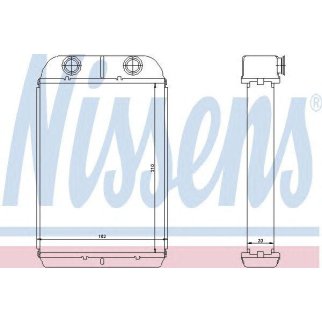 Радиатор отопителя FIAT: BRAVO 1.4/1.9 D MULTIJET/2.0 D MULTIJET 07-, STILO (192) 1.2 16V (192XA1B)/1.4 16V/1.6 16V/1.6 16V (192XB1A)/1.8 16V (192XC1A)/1.9 D MULTIJET/1 фото