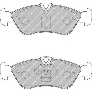 Колодки тормозные к-кт FERODO FVR1876 фото